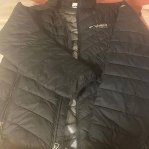 Columbia Arctic Crest Down Insulated Titanium Black  Winter Jacket Women  Small